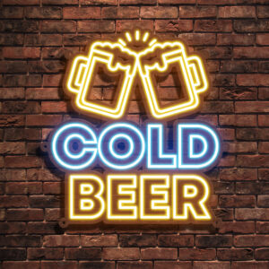 Cold Beer Neon Sign