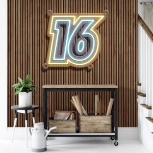 Custom Number Neon Sign