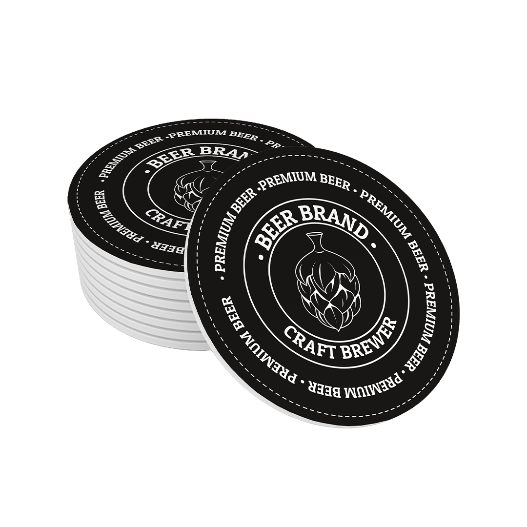 Custom Pulpboard Coasters - Image 2