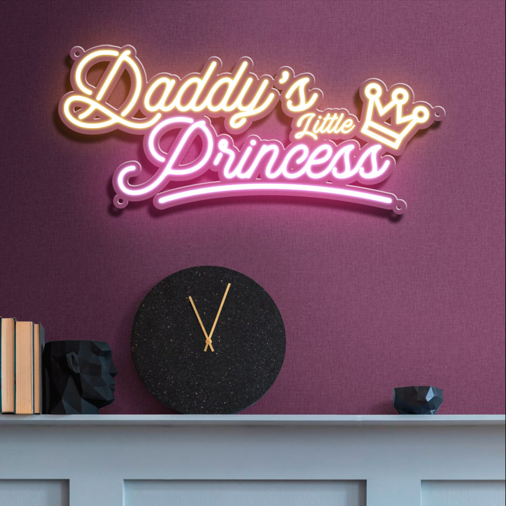 Daddy’s Little Princess Neon Sign