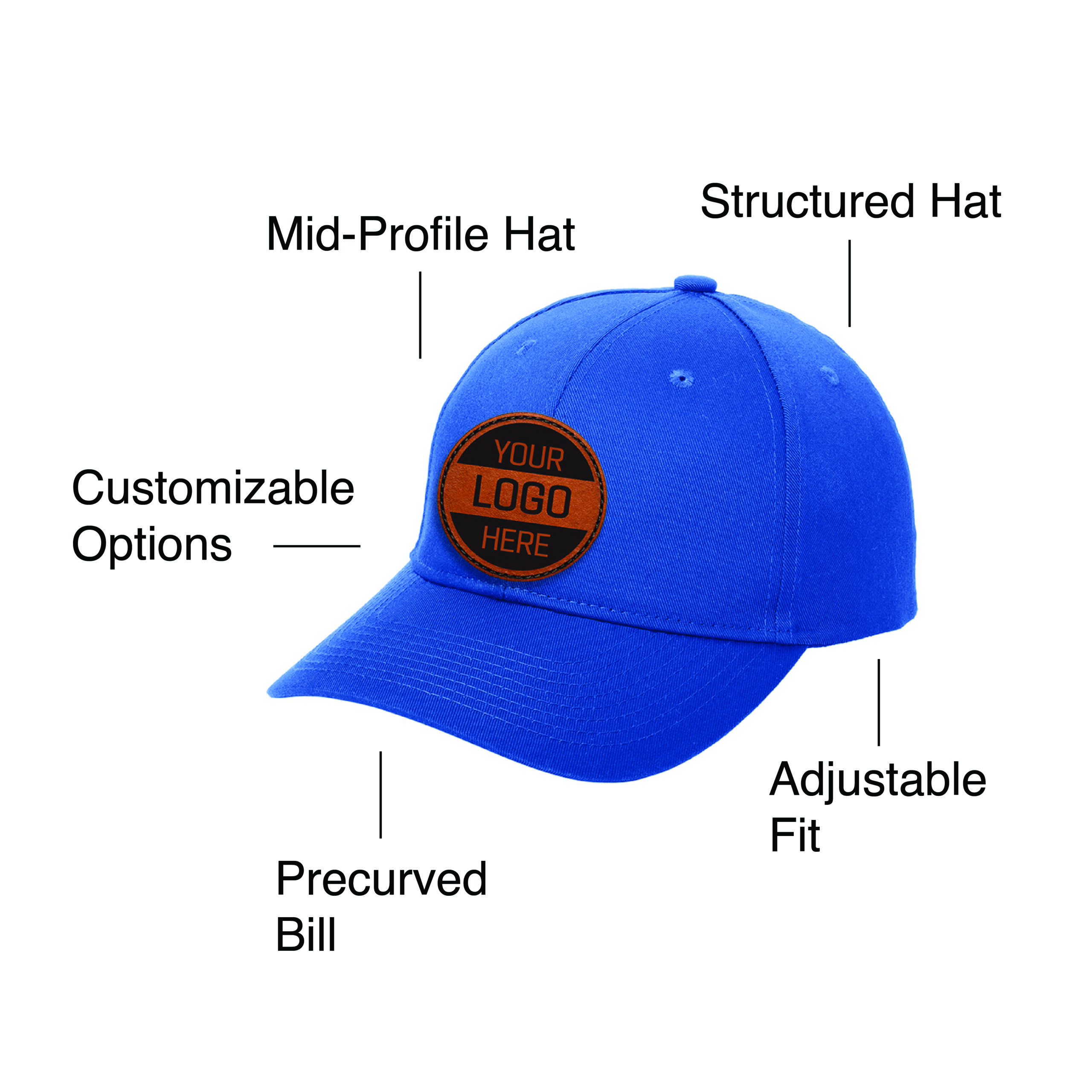 Custom Port Authority C608 Easy Care Cap - Image 4