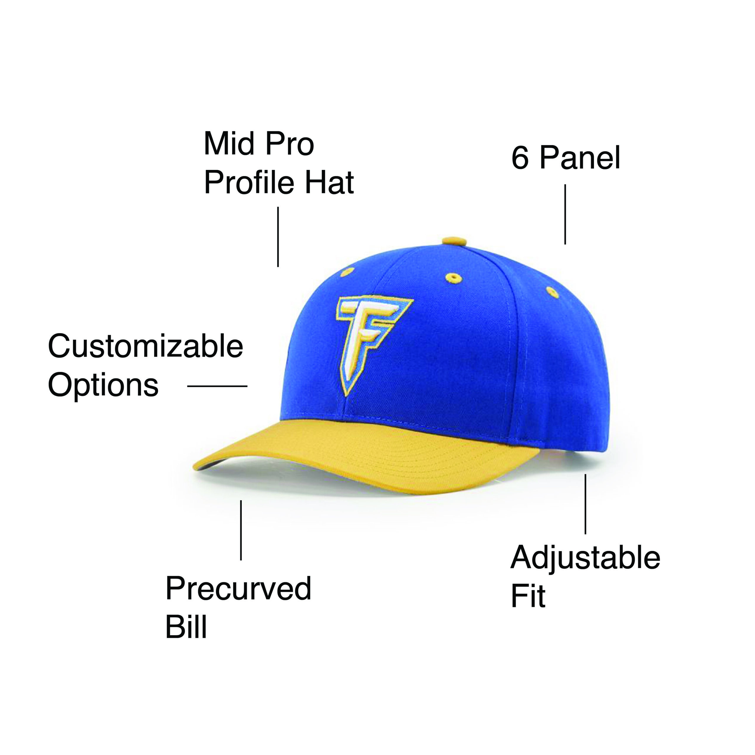 Custom Richardson 212 Pro Twill Snapback Hat - Image 4