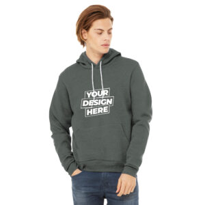Custom Bella Canvas BC3719 Unisex Sponge Fleece Pullover Hoodie