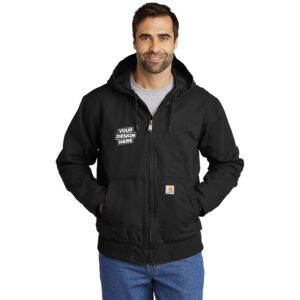 Custom Carhartt CTT104050 Tall Washed Duck Active Jacket