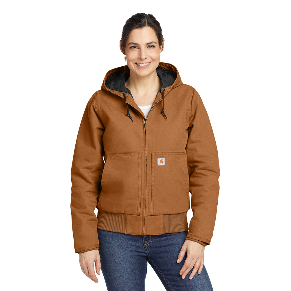 Custom Carhartt CT104053 Women’s Washed Duck Active Jacket - Image 5
