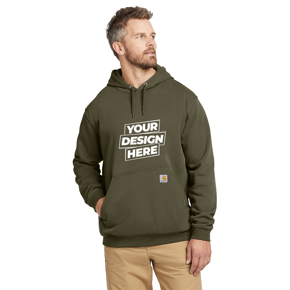 Custom Carhartt CTK121 Midweight Hooded Sweatshirt