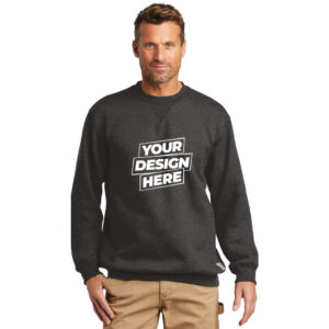 Custom Carhartt CTK124 Midweight Crewneck Sweatshirt