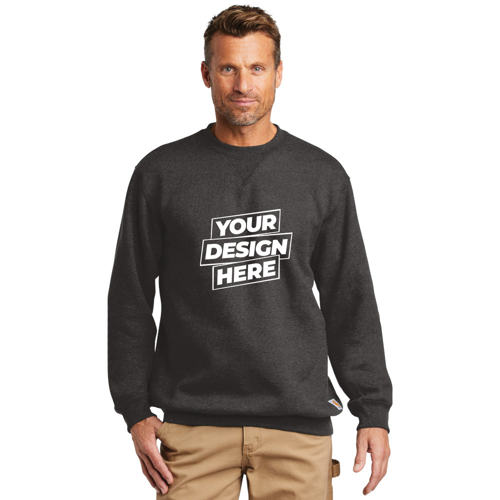 Custom Carhartt CTK124 Midweight Crewneck Sweatshirt