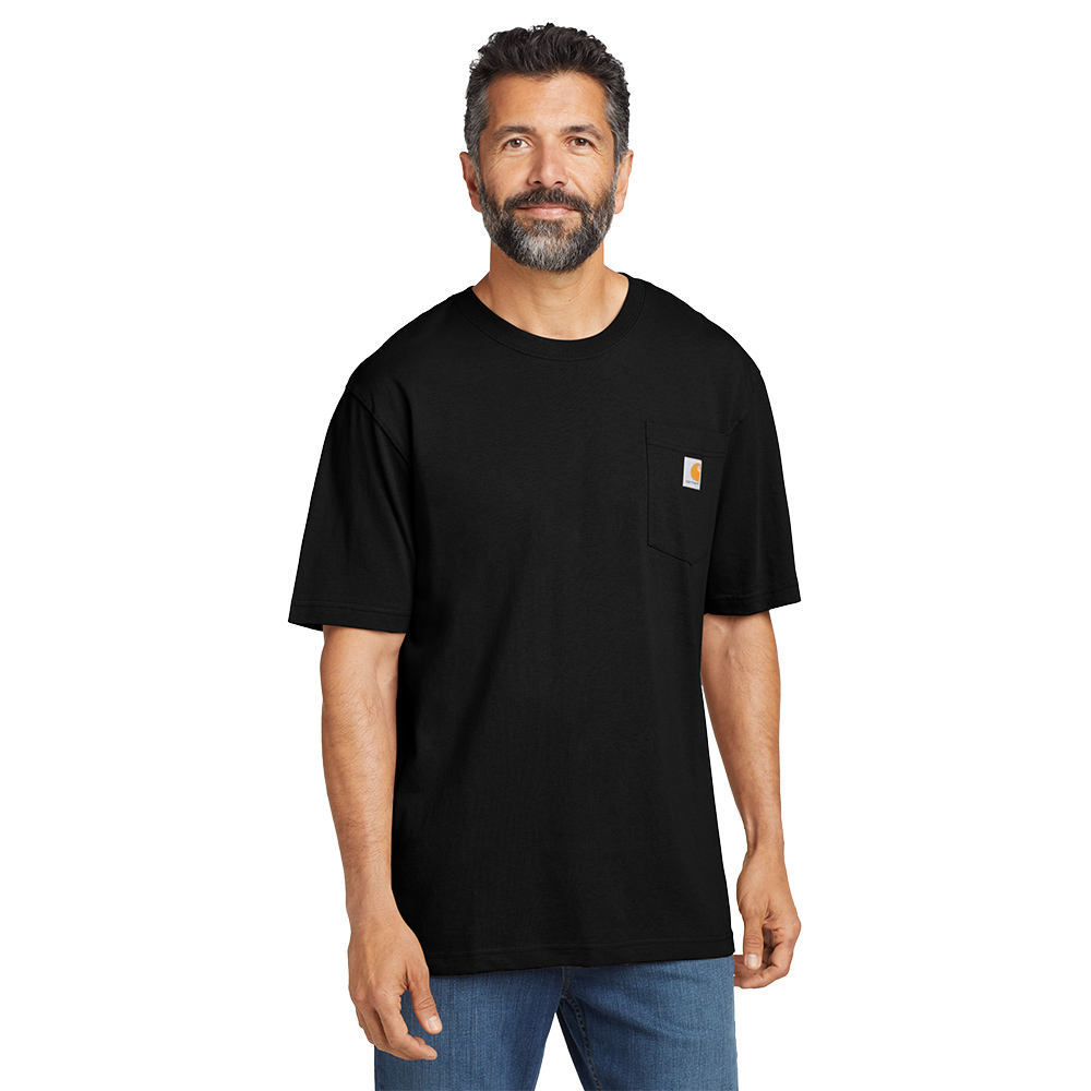 Custom Carhartt CTK87 Workwear Pocket Short Sleeve T-Shirt - Image 4