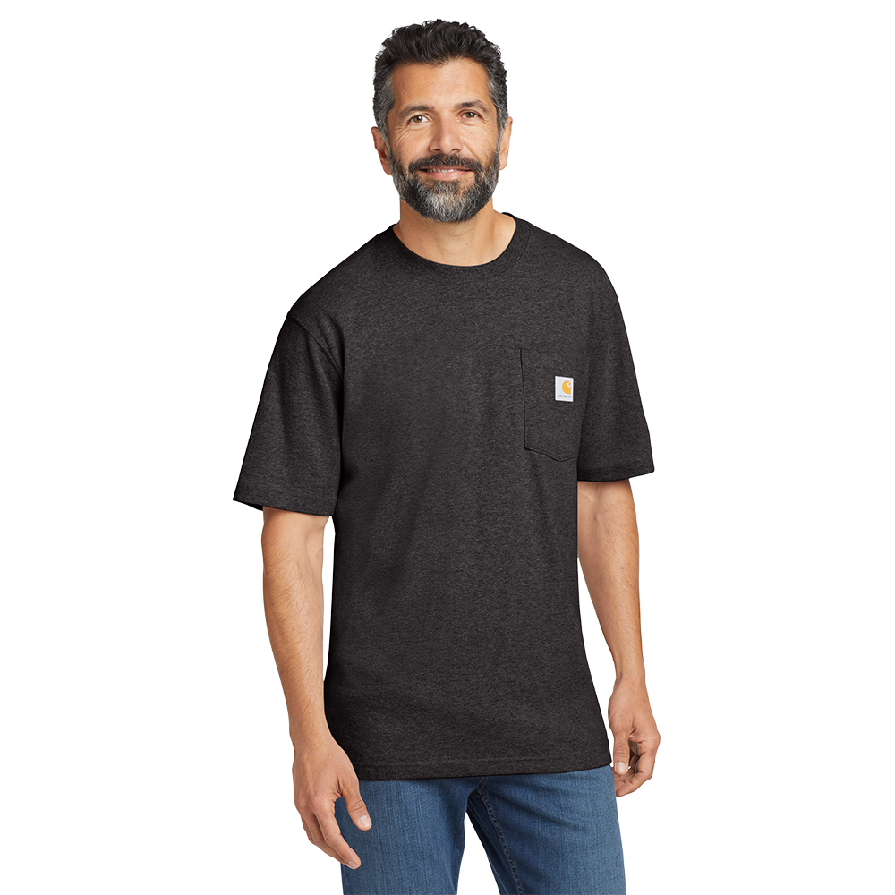 Custom Carhartt CTK87 Workwear Pocket Short Sleeve T-Shirt - Image 8