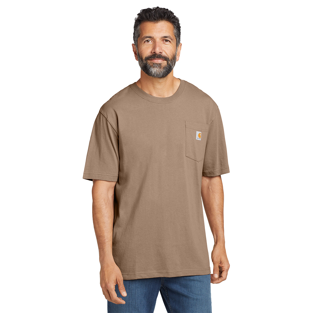 Custom Carhartt CTK87 Workwear Pocket Short Sleeve T-Shirt - Image 10