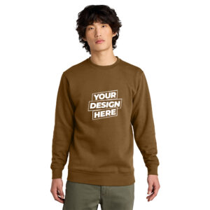 Custom District DT6104 VIT Fleece Crew