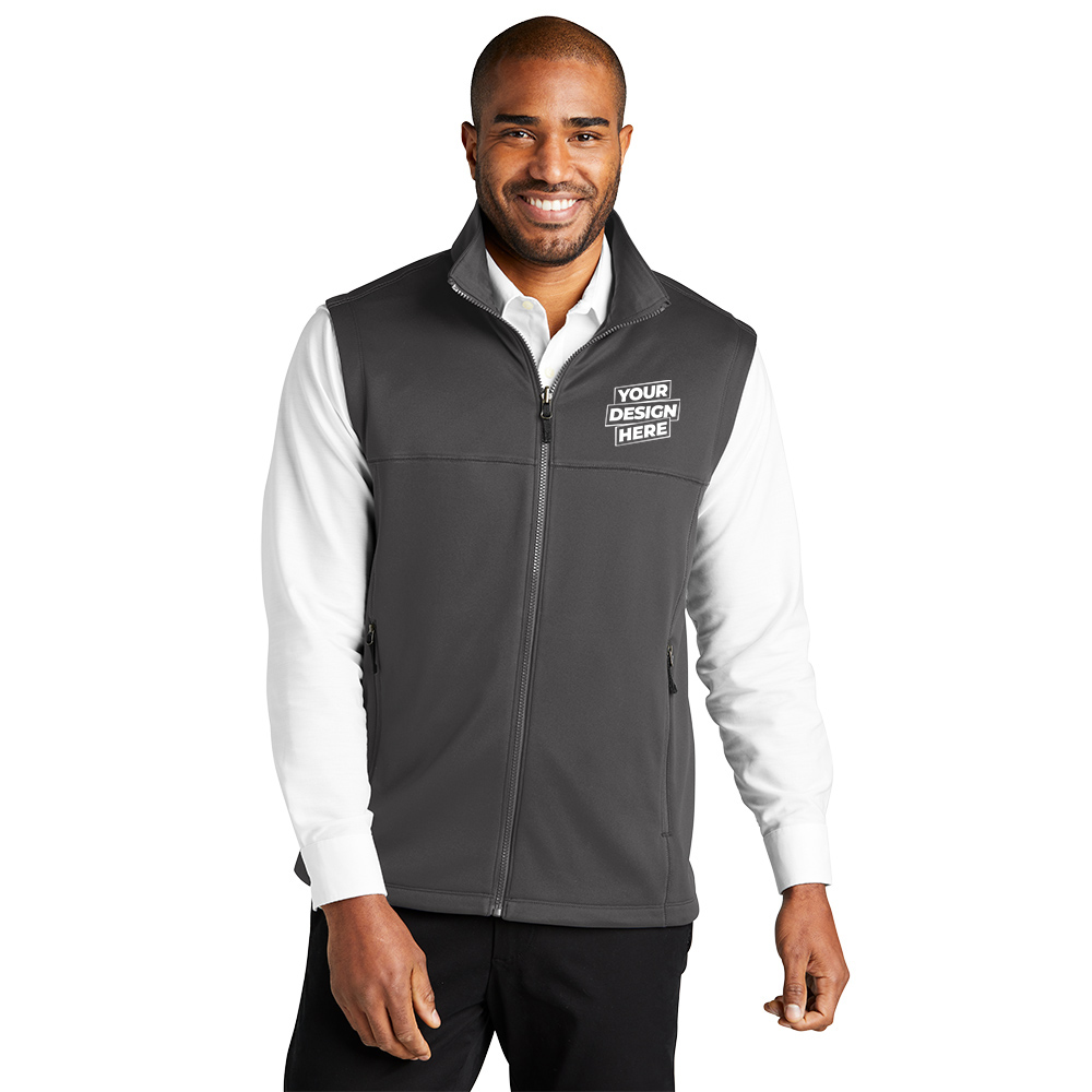 Custom Port Authority F906 Collective Smooth Fleece Vest