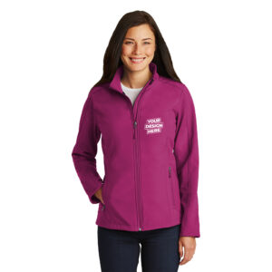 Custom Port Authority L317 Ladies Core Soft Shell Jacket