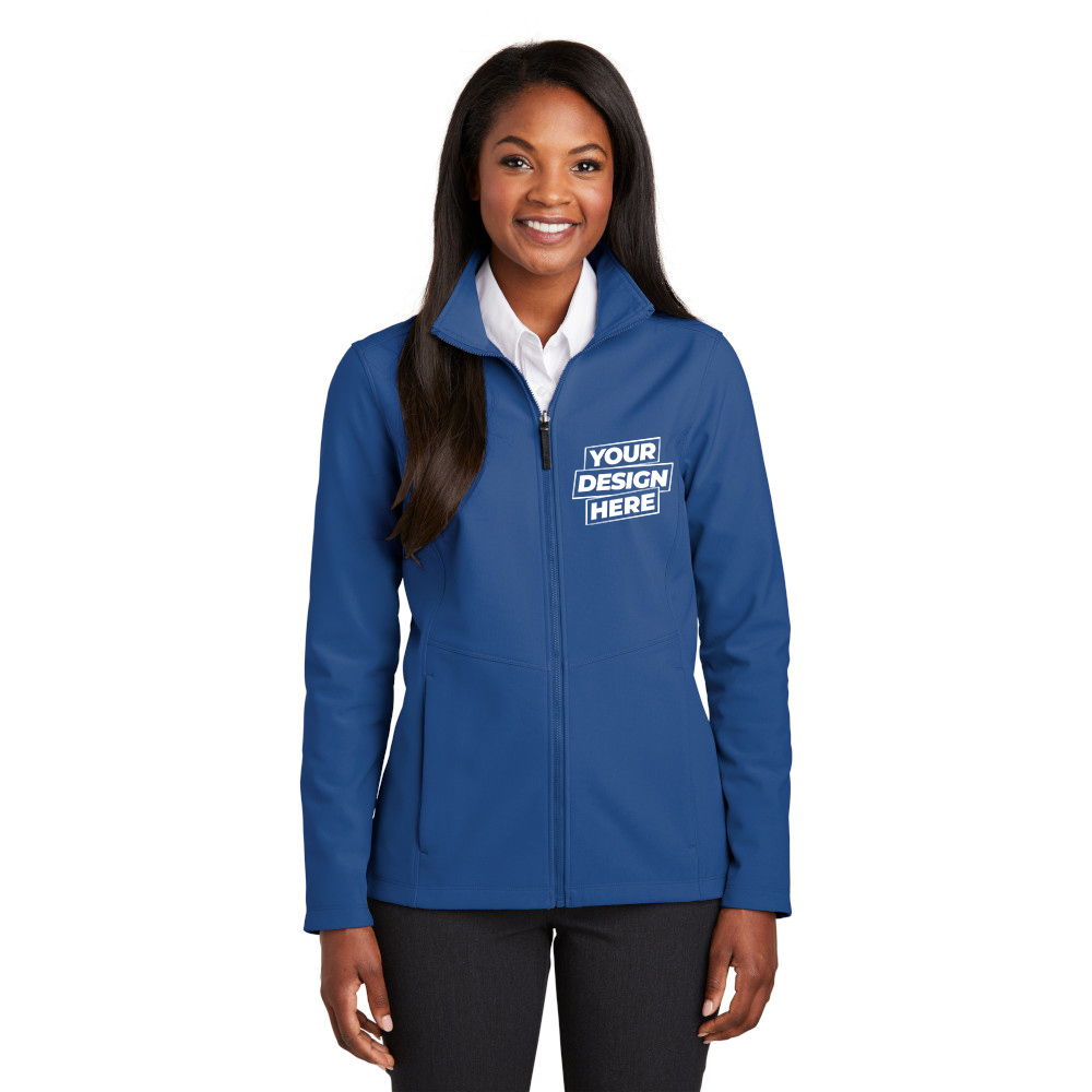 Custom Port Authority L901 Ladies Collective Soft Shell Jacket