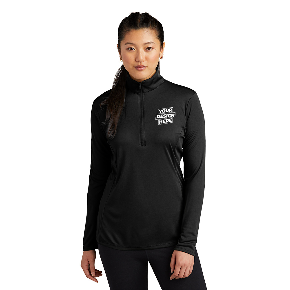 Custom Sport-Tek LST357 Ladies PosiCharge Competitor 1/4-Zip Pullover