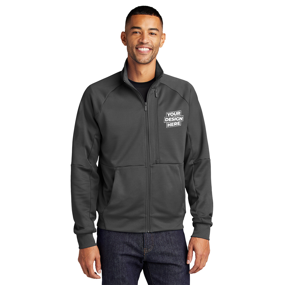 Custom Nike NKFD9891 Full-Zip Chest Swoosh Jacket