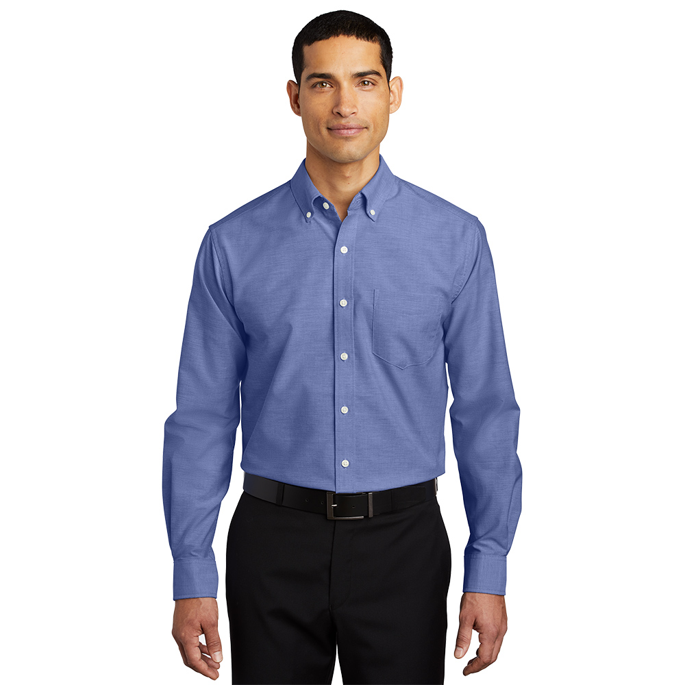 Custom Port Authority S658 SuperPro Oxford Shirt - Image 7