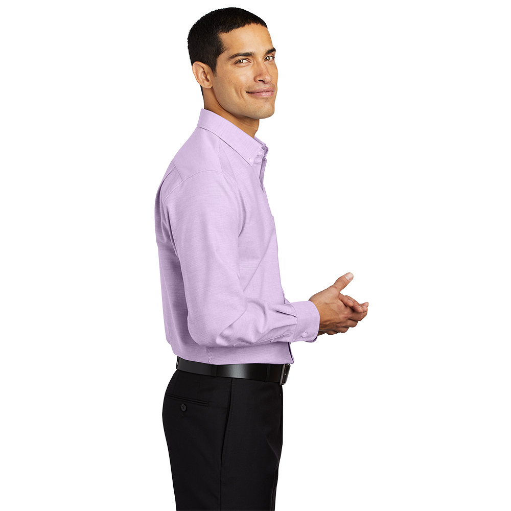 Custom Port Authority S658 SuperPro Oxford Shirt - Image 2