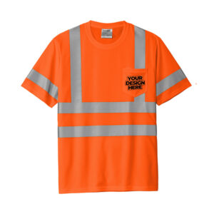 Custom CornerStone® ANSI 107 Class 3 Mesh Tee