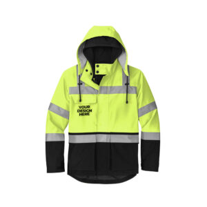Custom CornerStone® ANSI 107 Class 3 Waterproof Ripstop 3-In-1 Parka