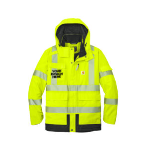 Custom Carhartt® ANSI 107 Class 3 Waterproof Heavyweight Insulated Jacket