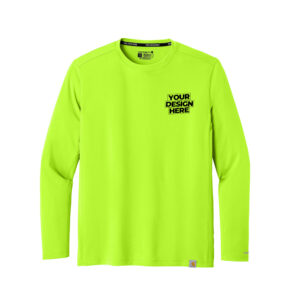 Custom Carhartt Force® Sun Defender™ Long Sleeve T-Shirt